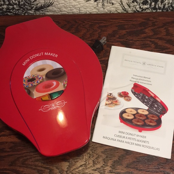 Kitchen Bella Cucina Mini Donut Maker Poshmark